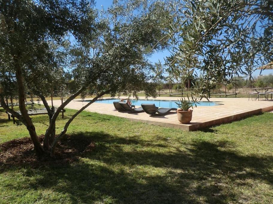 Villa Agora, Villa A La Campagne Proche Marrakech Sidi Abdallah Ghiat Екстер'єр фото