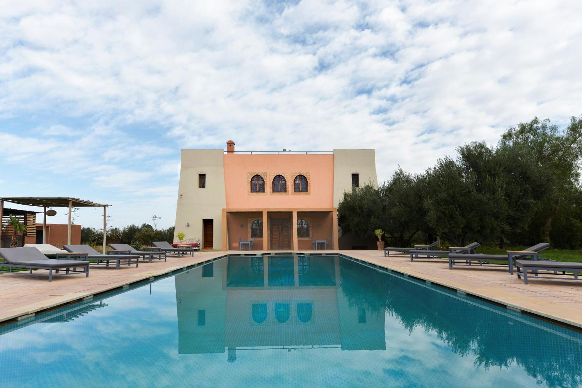 Villa Agora, Villa A La Campagne Proche Marrakech Sidi Abdallah Ghiat Екстер'єр фото